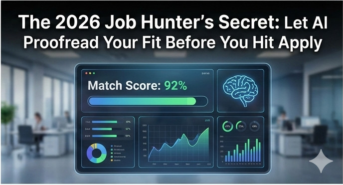 The 2026 Job Hunter’s Secret: Let AI Proofread Your Match Score